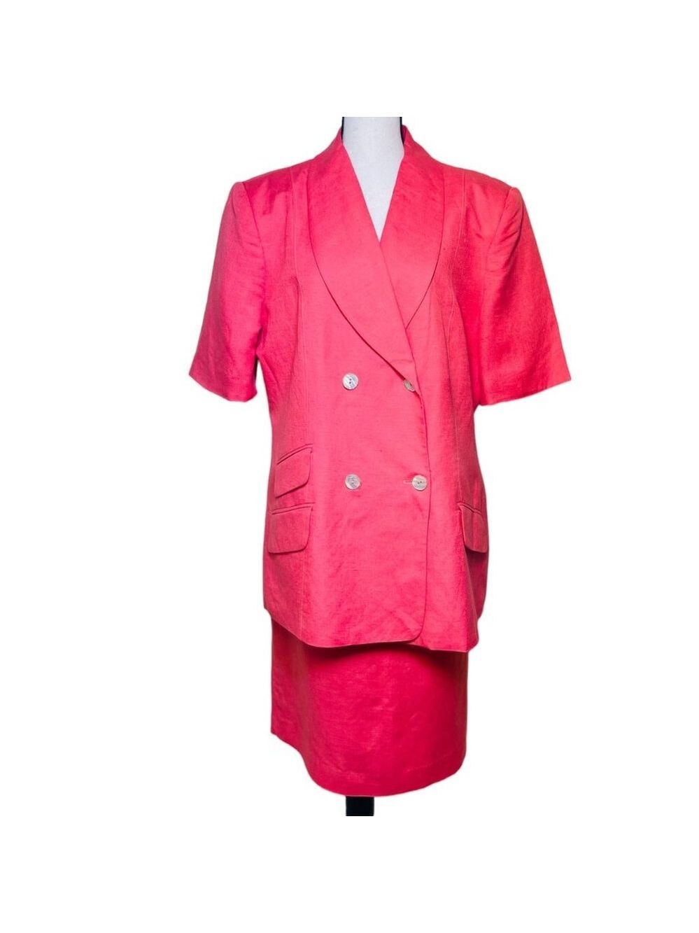 Oleg Cassini Linen Suit